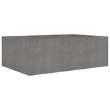 Sadzarka vidaxl podniesiona 120x80x40 cm Corten Steel