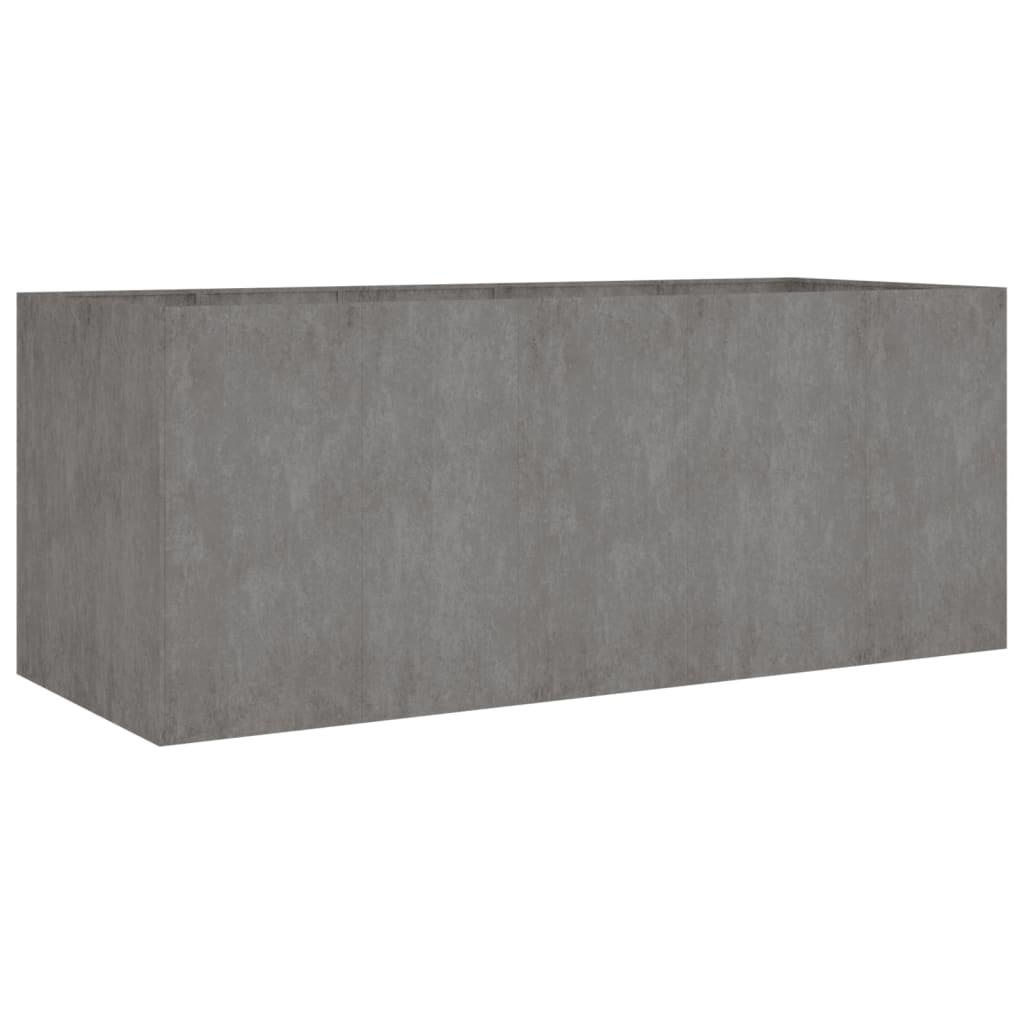 Vidaxl Sadzarka podniesiona 200x80x80 cm Corten Steel