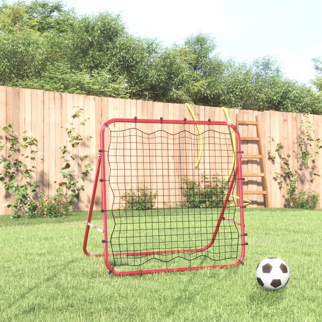 Vidaxl Football Kickback Rebounner Réglable 96x80x96 cm en acier et PE