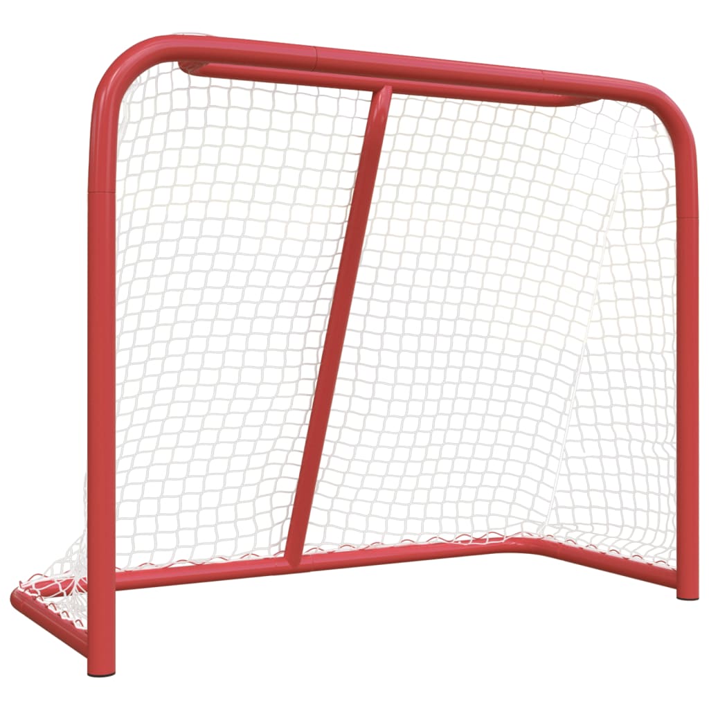 Vidaxl Hockey target 183x71x122 cm Polyester Red and White