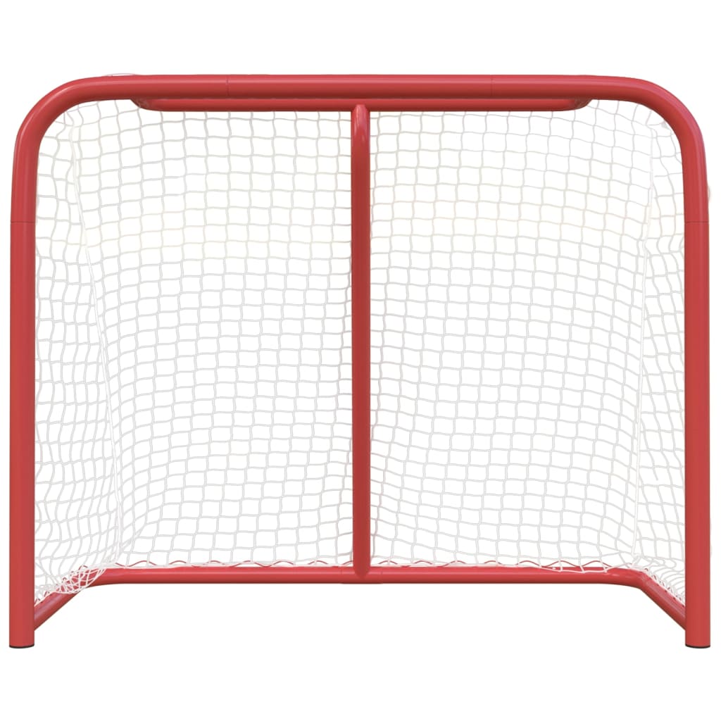 Vidaxl Hockey target 183x71x122 cm Polyester Red and White