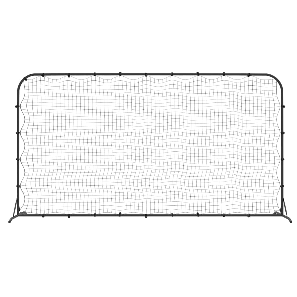 Vidaxl Rebounder 366x90x183 cm HDPE Negro