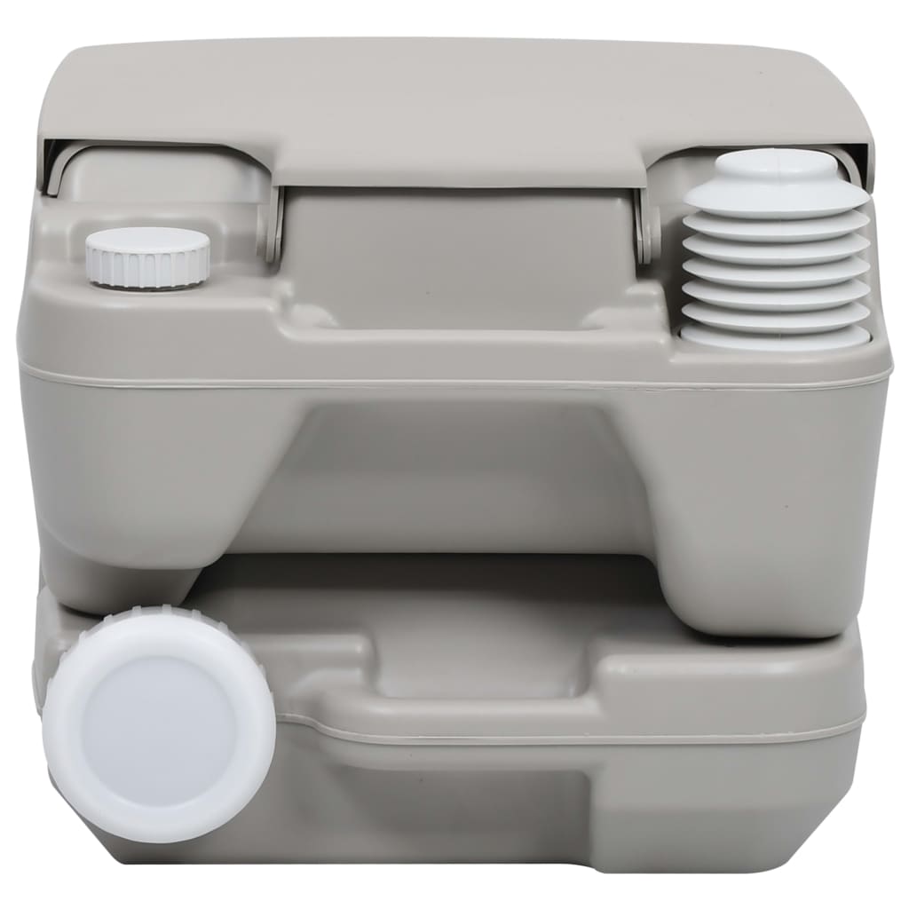 VidaXL Campingtoilet en watertankset draagbaar