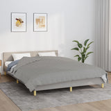 Manta de débil de Vidaxl 200x220 cm 13 kg de tela gris