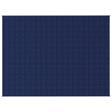 Vidaxl schwache Decke 152x203 cm 11 kg Stoff blau