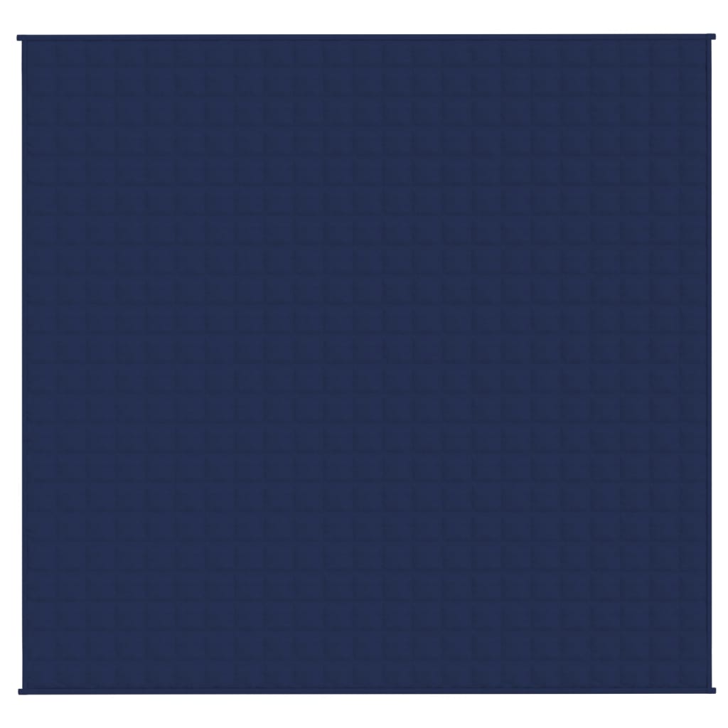 VidaXL Weakage blanket 220x230 cm 15 kg of fabric blue