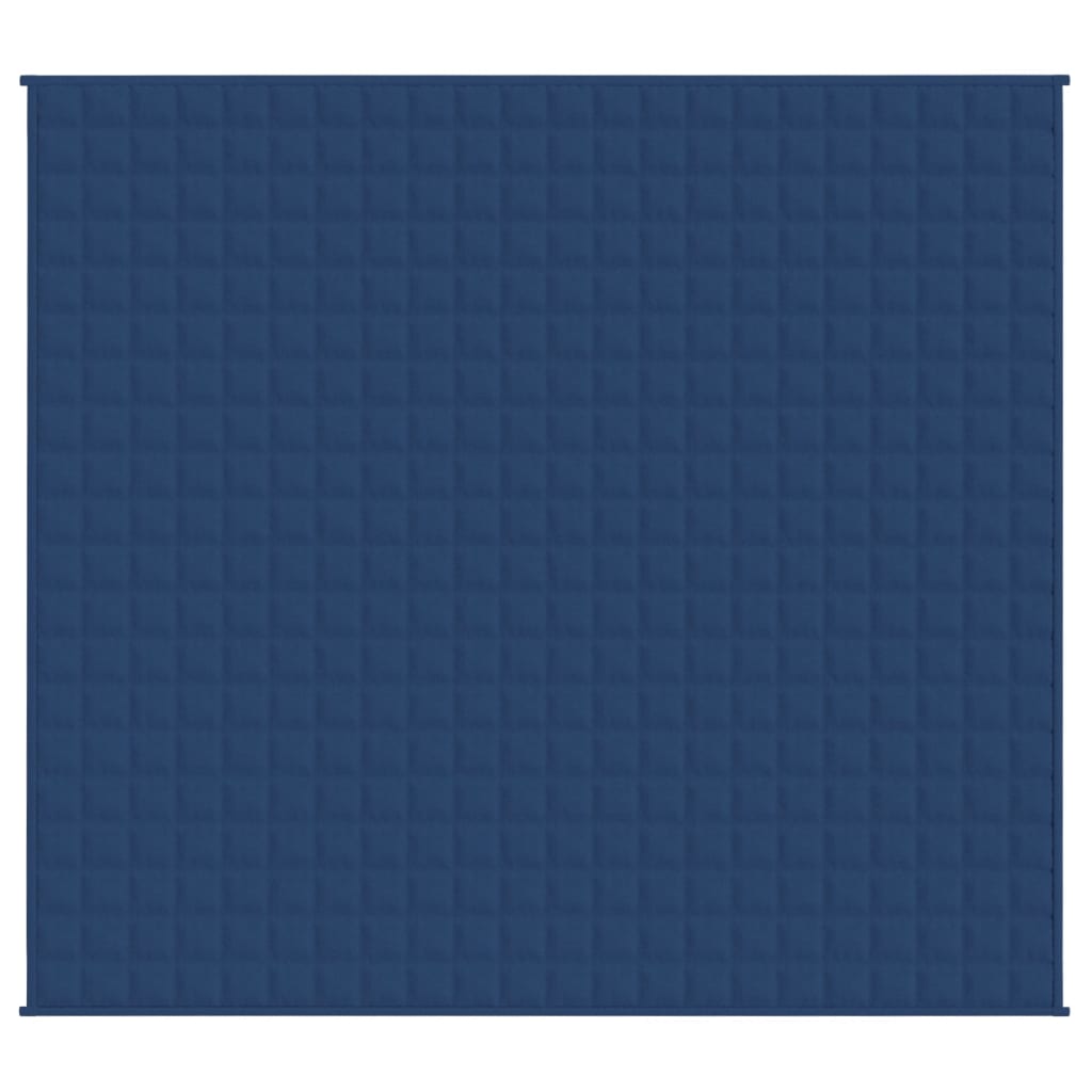 VidaXL Weakage blanket 220x240 cm 11 kg of fabric blue