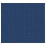 VidaXL Weakage blanket 220x240 cm 11 kg of fabric blue