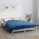 Vidaxl schwache Decke 220x230 cm 15 kg Stoff blau