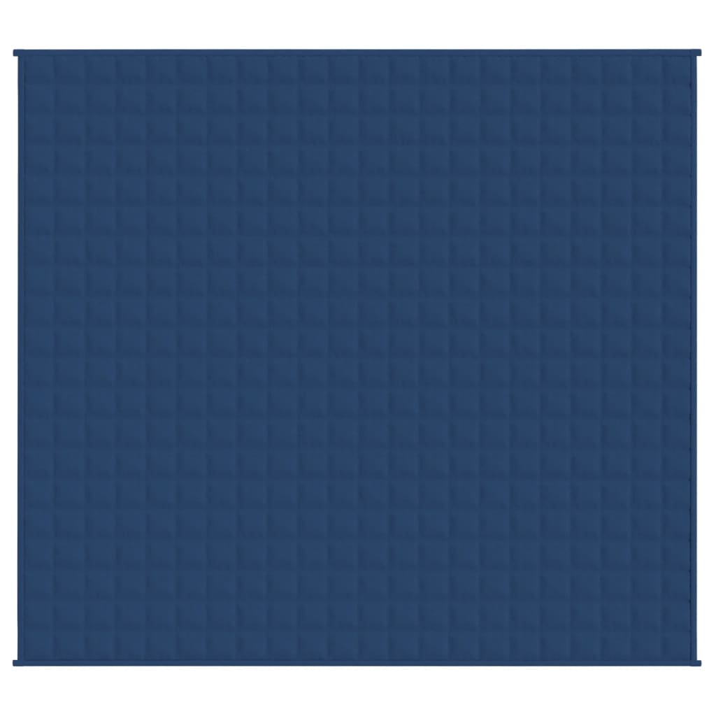 VidaXL Weakage blanket 220x240 cm 15 kg of fabric blue