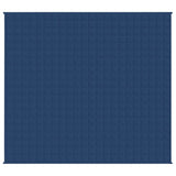 VidaXL Weakage blanket 220x240 cm 15 kg of fabric blue