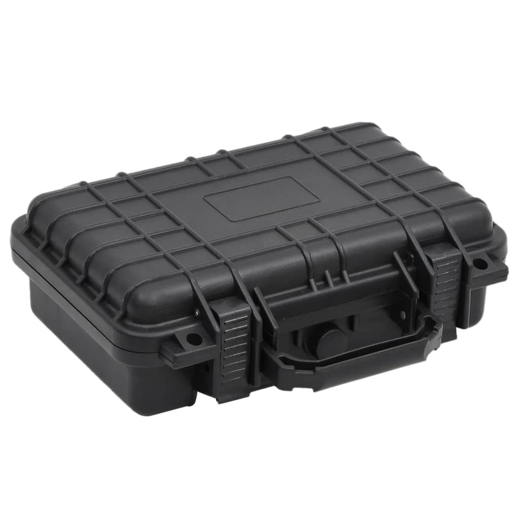 Vidaxl FlightCase portatile 30x22x10 cm pp nero