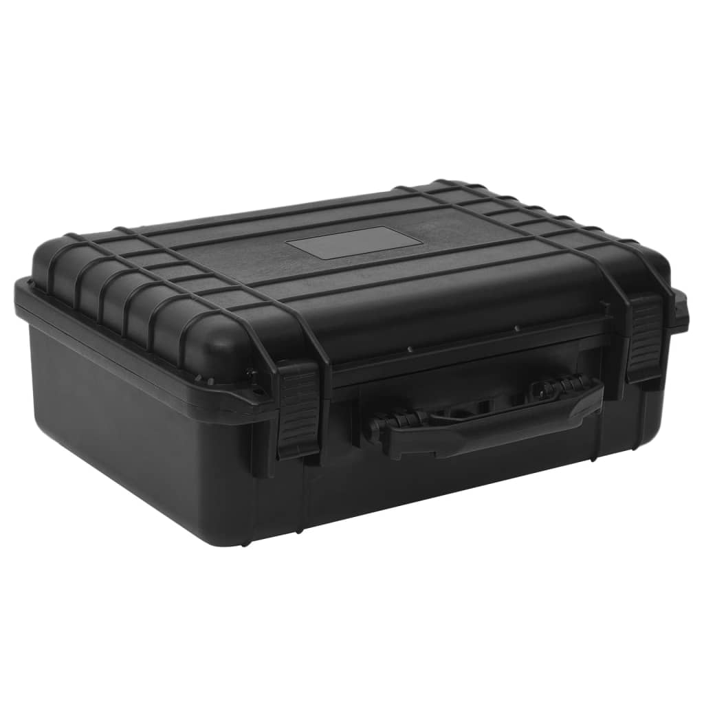 Vidaxl FlightCase Portable 47x36x18 cm pp noir