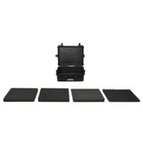 Vidaxl FlightCase portable 55x43x21 cm pp noir