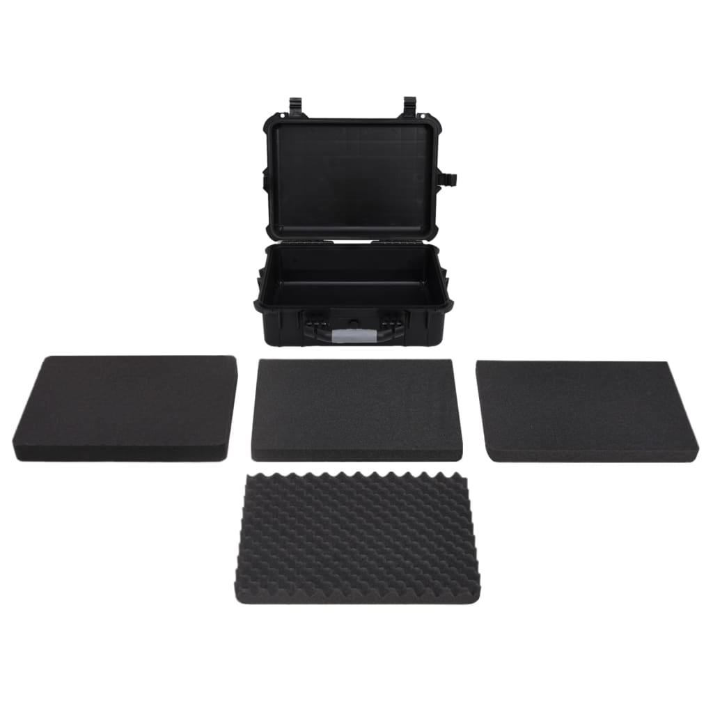 Vidaxl FlightCase Portable 52x40x19 cm PP Negro