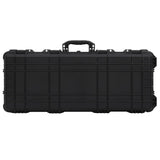 Vidaxl FlightCase sur roues 96x42x16 cm pp noir