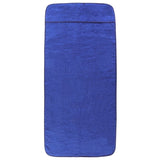 Vidaxl Strand towels 2 pcs 400 g m² 75x200 cm fabric royal blue