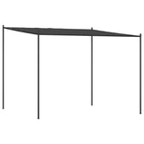 Vidaxl arbor 3x3 m 180 g m² fabric and steel anthracite -colored