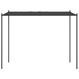 Vidaxl arbor 3x3 m 180 g m² fabric and steel anthracite -colored