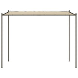 Vidaxl arbor 3x3 m 180 g m² stof og stål beige