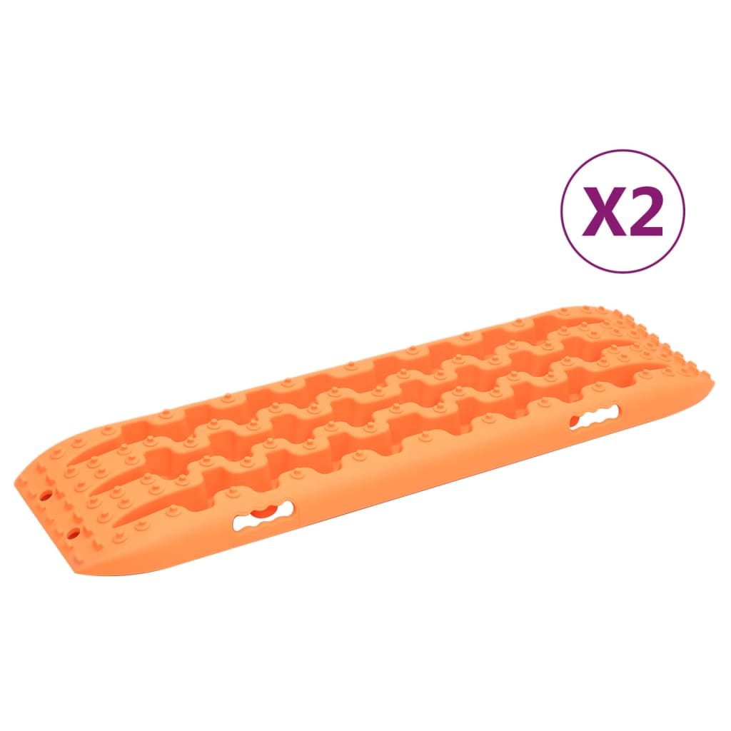 Grippati Vidaxl 2 ST 106x30.5x7 cm Nylon Oranje