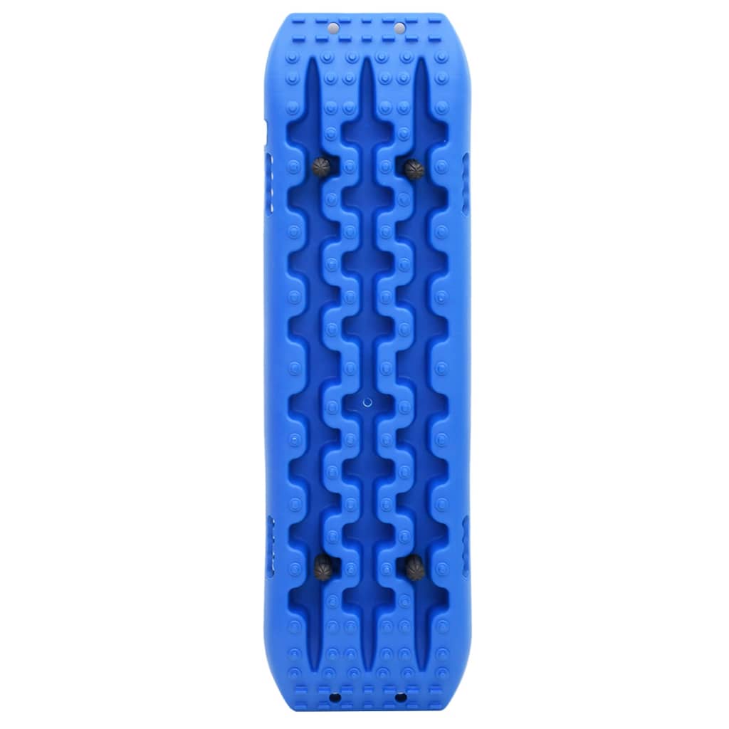 Piastre di presa Vidaxl 2 pezzi 106x30.5x7 cm nylon blu