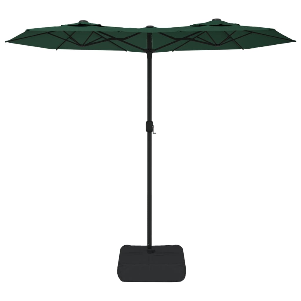 Vidaxl Parasol Double Dach 316x240 cm zielony