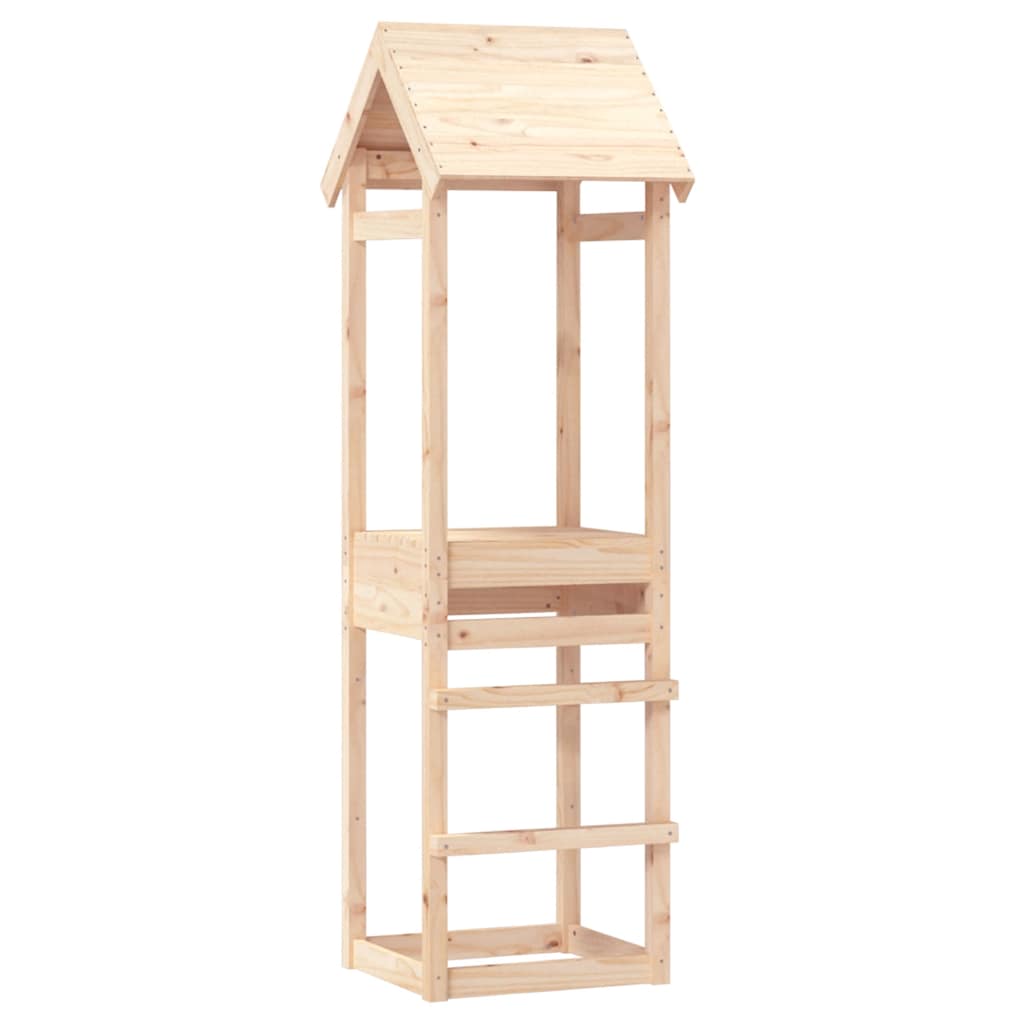 Vidaxl Play Tower 53x46.5x194 cm Solid furu