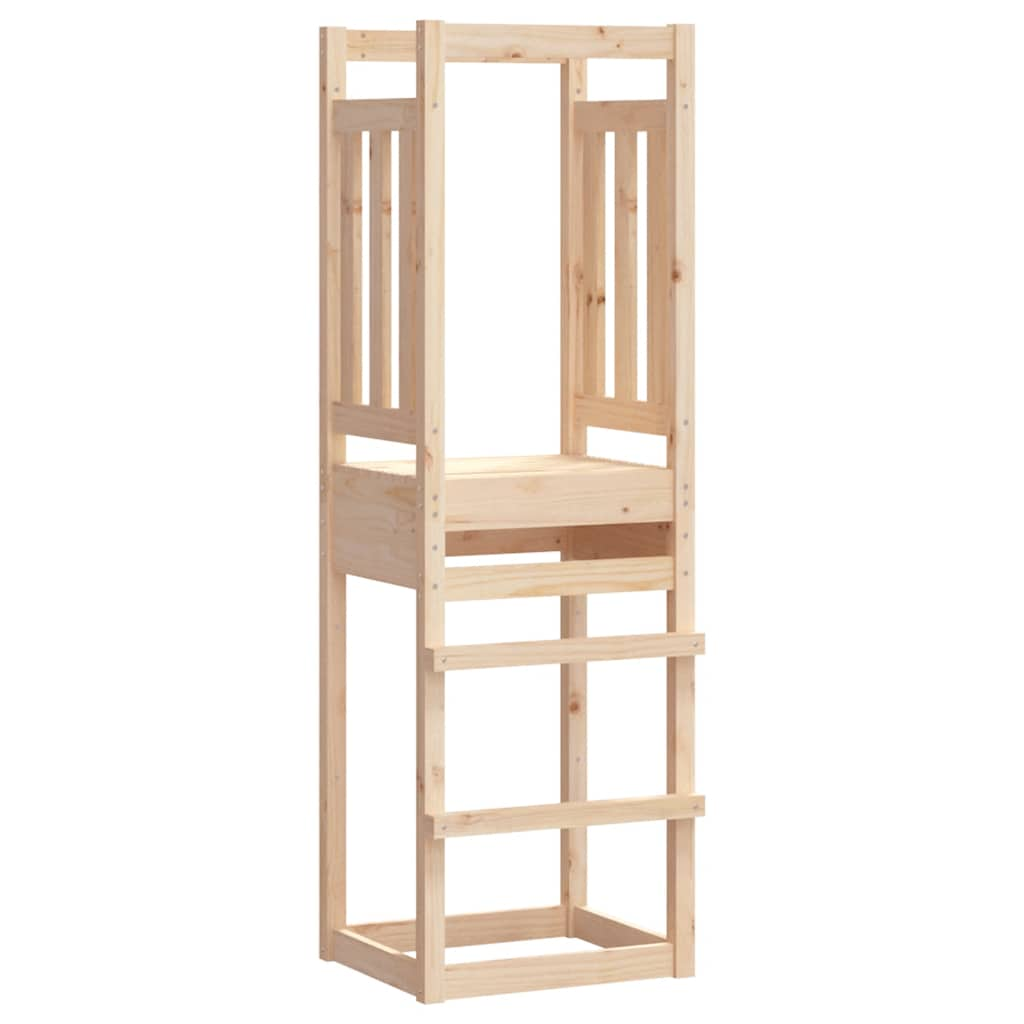 Vidaxl Play Tower 53x46.5x169 cm Festkiefer