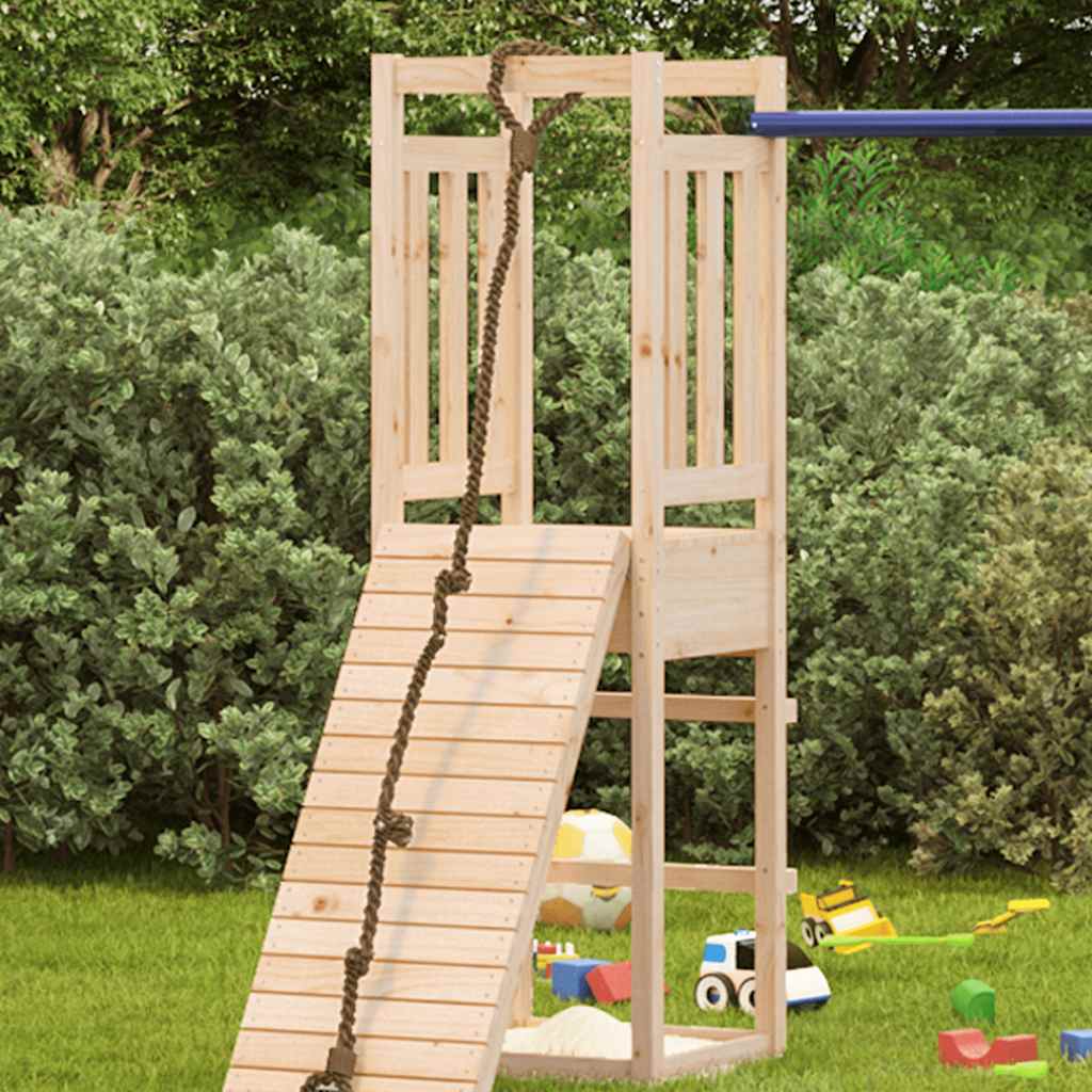 Vidaxl Play Tower 53x46.5x169 cm Festkiefer