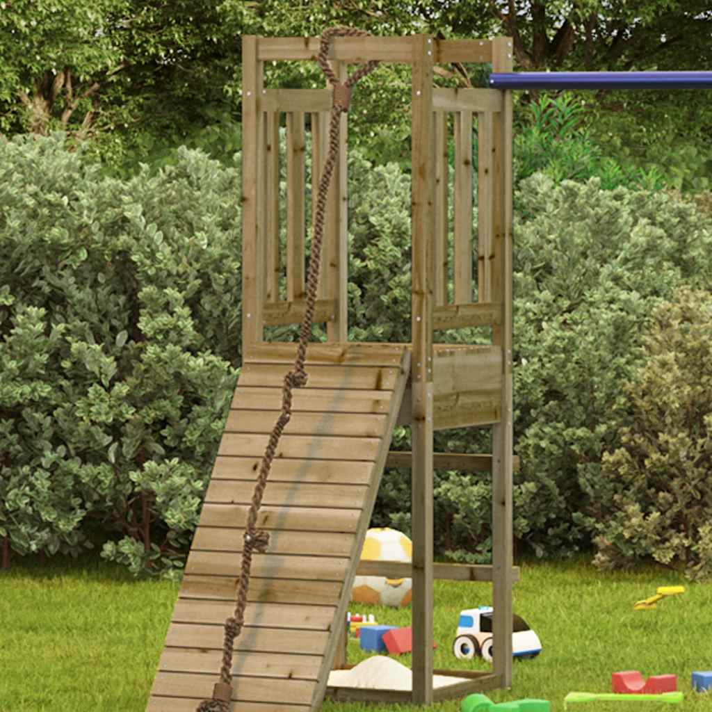 Vidaxl Play Tower 53x46.5x169 cm impregnowana sosna