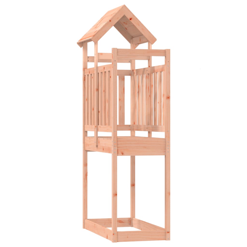 Vidaxl Play Tower 52,5x110.5x214 cm Solid Douglashout