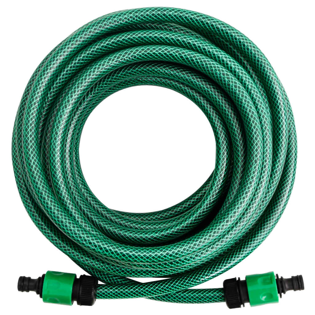 VidaXL Zwembadslang 10 m PVC groen