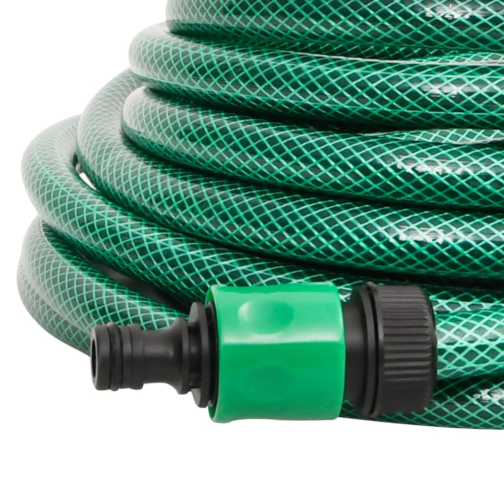 VidaXL Zwembadslang 10 m PVC groen