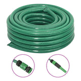 Vidaxl Garden Slang med koblingssæt 0,75 '' 10 M PVC Green