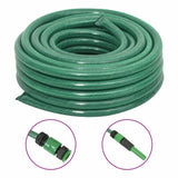 Vidaxl Garden Slang med koblingssæt 0,75 '' 30 M PVC Green