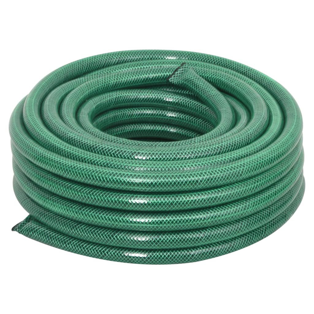 Vidaxl Garden Slang med koblingssæt 0,75 '' 30 M PVC Green