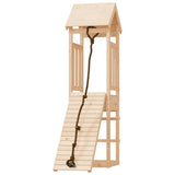 Vidaxl Speelhuis with climbing wall Solid pine