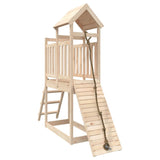 Vidaxl Speelhuis with climbing wall Solid pine