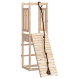 Vidaxl Speelhuis with climbing wall Solid pine