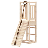 Vidaxl Speelhuis with climbing wall Solid pine