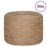 Vidaxl Seel 50 m laang 4 mm décke Jute