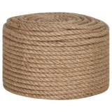 Vidaxl Rope 50 m laang 10 mm décke Jute