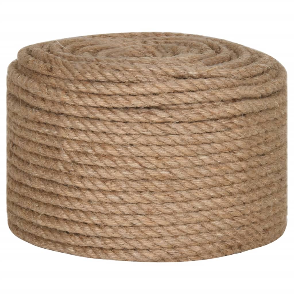 Vidaxl rope 25 m long 12 mm thick jute