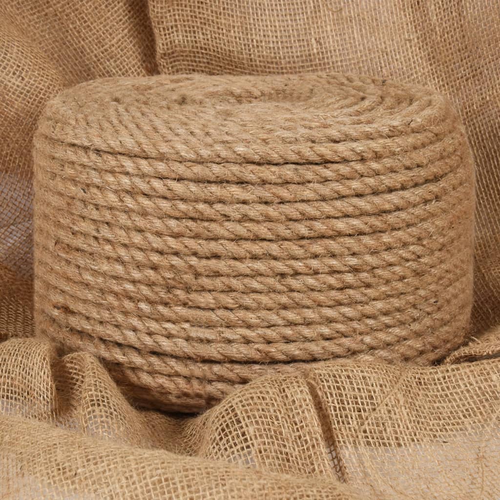 Vidaxl rope 25 m long 12 mm thick jute