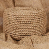 Vidaxl rep 25 m lång 14 mm tjock jute