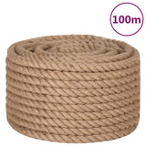 Vidaxl Rope 100 m laang 16 mm décke Jute