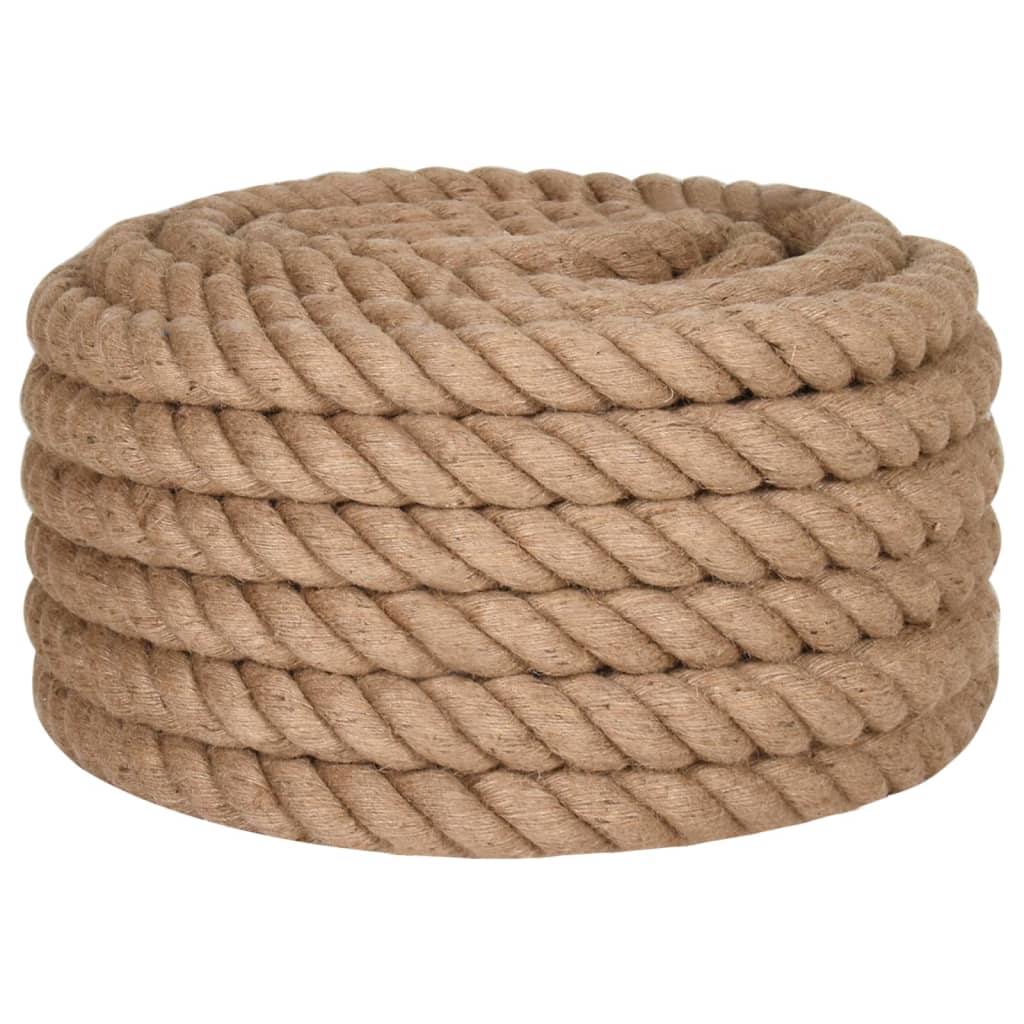 Vidaxl rep 25 m lång 30 mm tjock jute