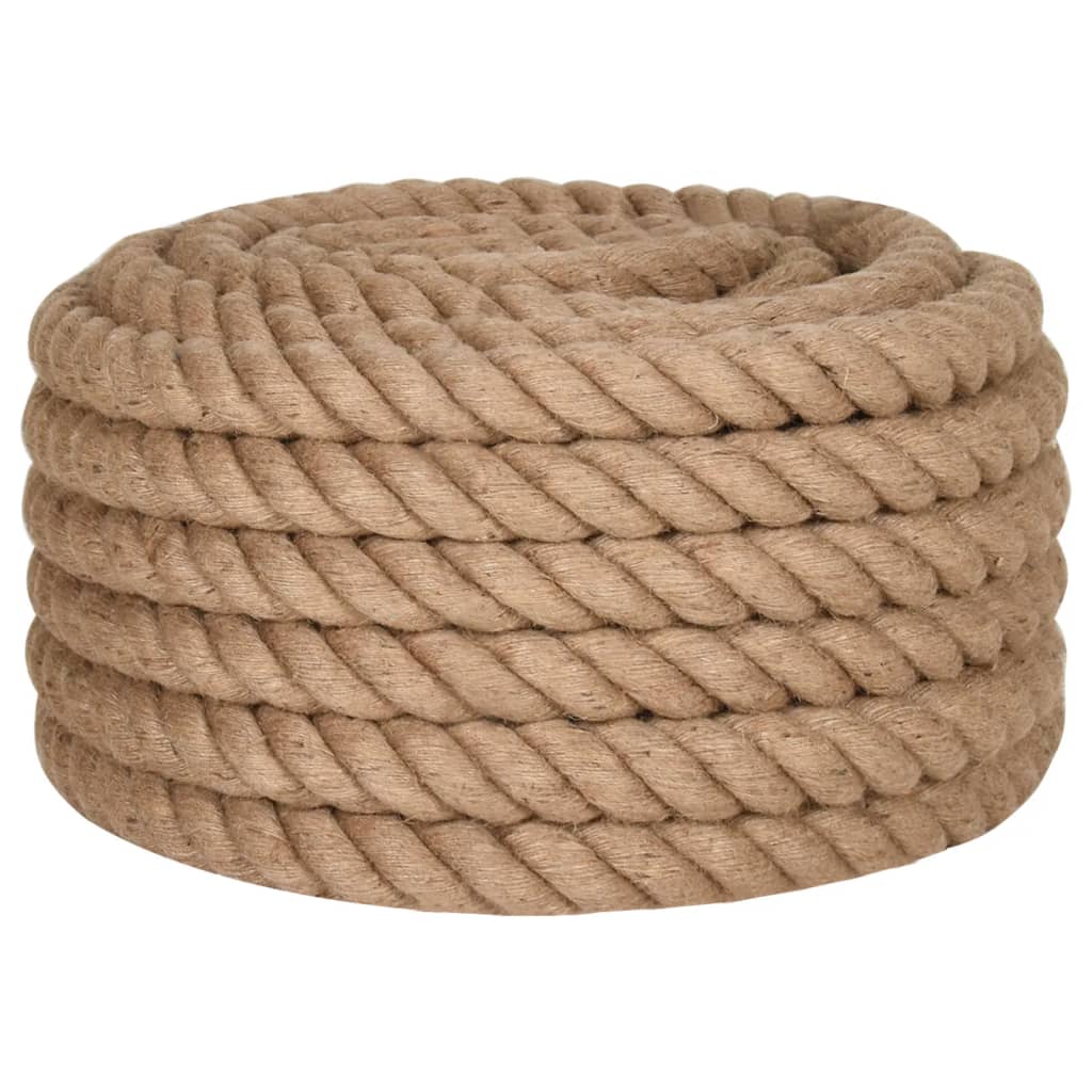 Vidaxl Rope 10 m laang 40 mm décke Jute