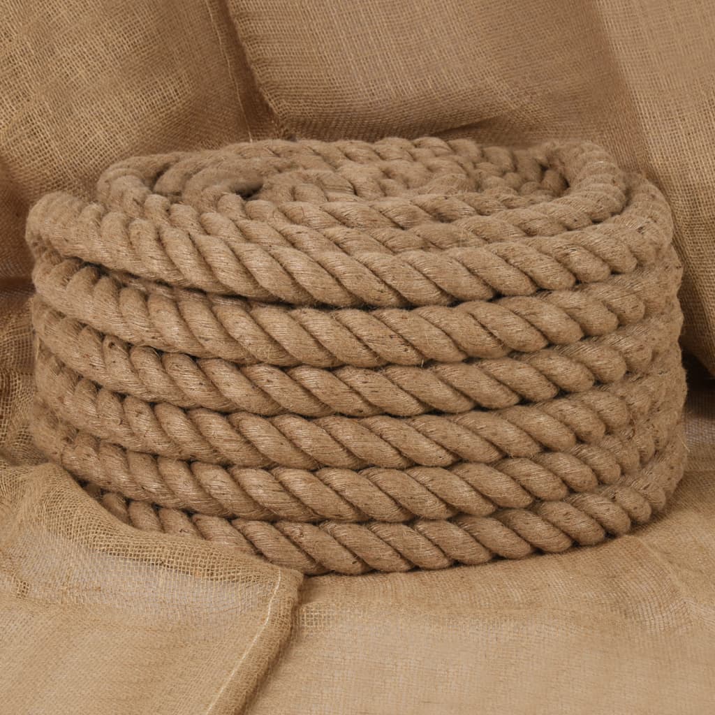 Vidaxl -Seil 5 m lang 50 mm dicker Jute